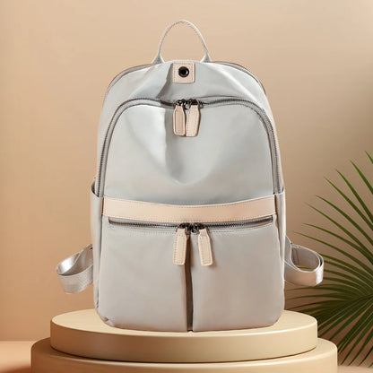 CFUN YA Fashion Trend College Students Schoolbag 14" Computer Bag Backpack With Earphone Port Travel Anti-Theft Backbag Women