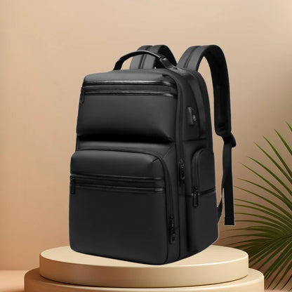 CFUN YA Fashion Trend Luxury Business Backpack Men Women 15.6 Inch Laptop Backpacks Oxford Travel Knapsack Students Schoolbag