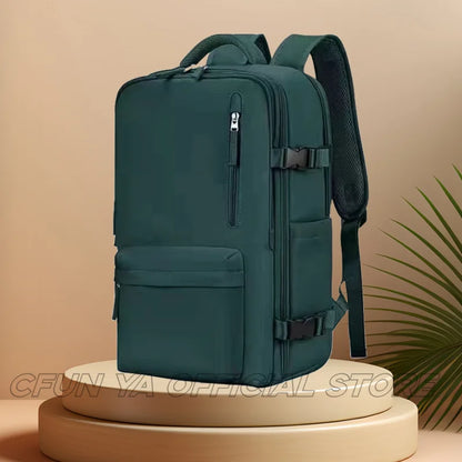 CFUN YA Fashion Trend Luxury Business Backpack USB Charging Travel Bagpack 16 Laptop Women Men Back Pack Students Schoolbag 2024