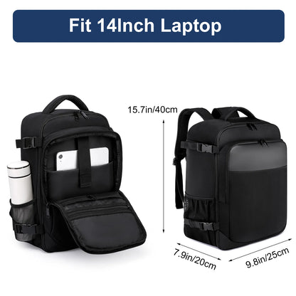 CFUN YA Fashion Trend Luxury Men's Backpack 14 15.6 Laptop Bagpack Waterproof Travel Backbag College Student Schoobag Mochila