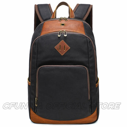 CFUN YA Fashion Trend Luxury Outdoor Backpack For Men Women Large 16 Inch Laptop Bag Pack Male Climbing Knapsack Canvas Backbag