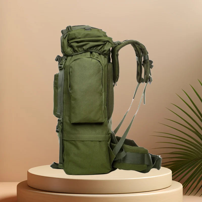 CFUN YA Fashion Trend Luxury Outdoor Tactical Backpack For Men Women Large Capacity 70L Unisex Climbing Camping Bagpack Bags