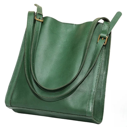 CFUN YA Fashion Trend Luxury Women's Handbag Genuine Leather Tote Bag Large Capacity Female Messenger Shoulder Bags Bolsa 2024