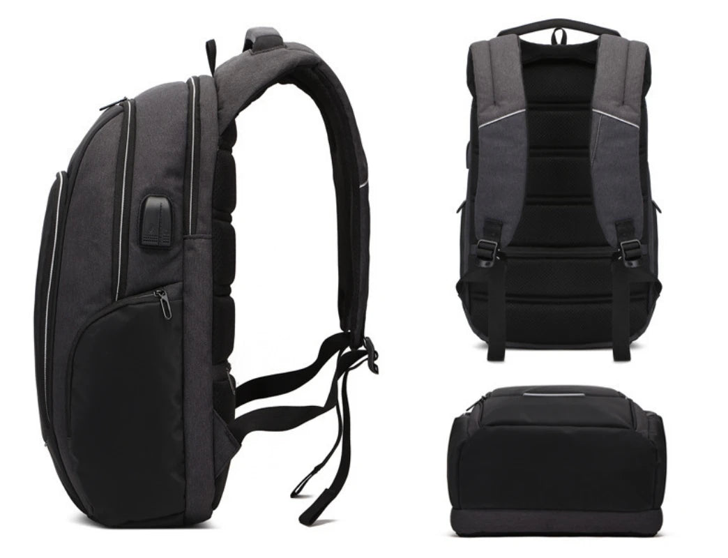 CFUN YA Fashion Trend Men Backpack Anti-Theft Password Travel Backpacking Notebook Bag Pack College Students Schoolbag Tactial