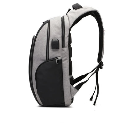 CFUN YA Fashion Trend Men Backpack Anti-Theft Password Travel Backpacking Notebook Bag Pack College Students Schoolbag Tactial
