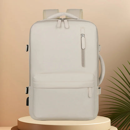CFUN YA Fashion Trend Pink Women's Backpack Large Capacity Business 16 Laptop Bag Pack Collge Students Schoolbag Travel Rucksack