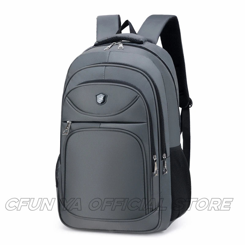 CFUN YA Fashion Trend School Backpack For Students Waterproof 15.6 Notebook Bag Travel Business Backpacking Outdoor Rucksack