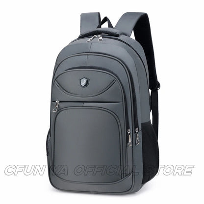 CFUN YA Fashion Trend School Backpack For Students Waterproof 15.6 Notebook Bag Travel Business Backpacking Outdoor Rucksack