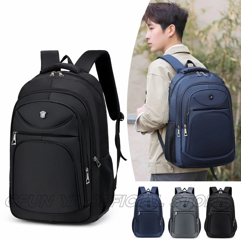 CFUN YA Fashion Trend School Backpack For Students Waterproof 15.6 Notebook Bag Travel Business Backpacking Outdoor Rucksack