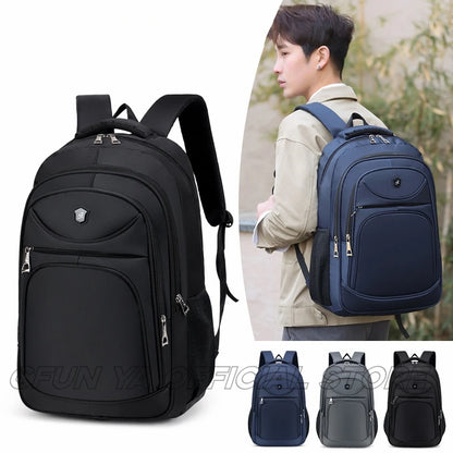 CFUN YA Fashion Trend School Backpack For Students Waterproof 15.6 Notebook Bag Travel Business Backpacking Outdoor Rucksack