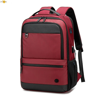 CFUN YA Fashion Trend Students Backpack For Men Women 15.6 Computer Backpacks USB Travel Knapsack Unisex Back Bag Mochilas Sac