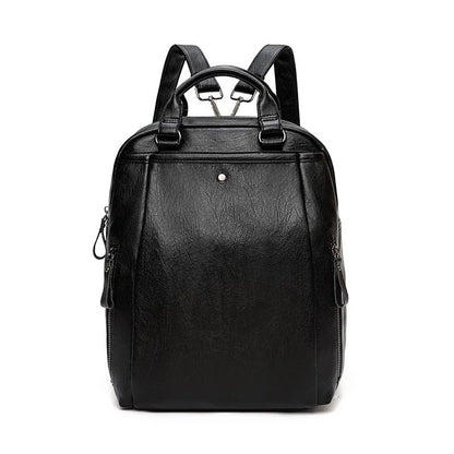 CFUN YA Fashion Trend Women Backpack Soft Leather Anti-Theft Bagpack Female Travel Backbag College Students Schoolbag Mochila