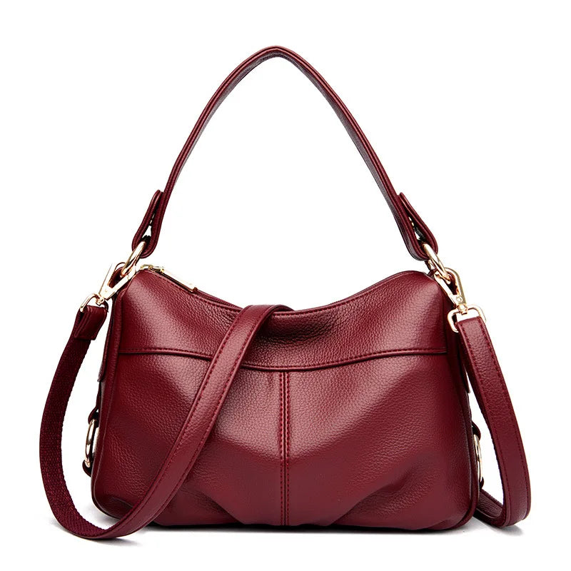 CFUN YA Fashion Trend Women Handbag PU Leather Female Shoulder Cross Bag Mummy Top Handle Bags Purse Totes Sac A mains Femme