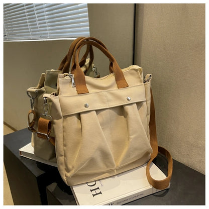 CFUN YA Fashion Trend Women Shoulder Bag Large Capacity Female Handbag Canvas Crossbody Bags Messenger Pack Totes Bolsos Mujer
