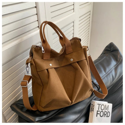 CFUN YA Fashion Trend Women Shoulder Bag Large Capacity Female Handbag Canvas Crossbody Bags Messenger Pack Totes Bolsos Mujer
