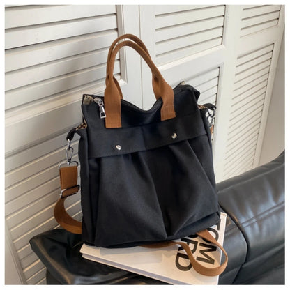 CFUN YA Fashion Trend Women Shoulder Bag Large Capacity Female Handbag Canvas Crossbody Bags Messenger Pack Totes Bolsos Mujer
