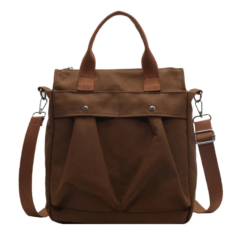 CFUN YA Fashion Trend Women Shoulder Bag Large Capacity Female Handbag Canvas Crossbody Bags Messenger Pack Totes Bolsos Mujer