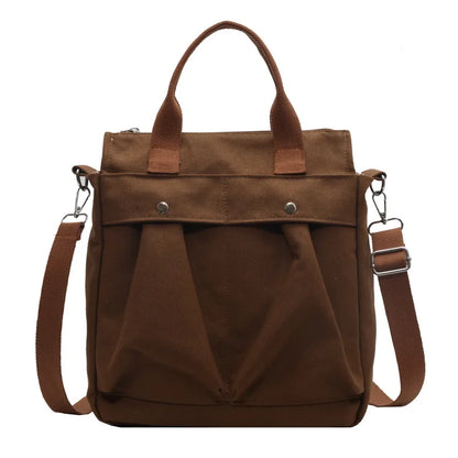 CFUN YA Fashion Trend Women Shoulder Bag Large Capacity Female Handbag Canvas Crossbody Bags Messenger Pack Totes Bolsos Mujer