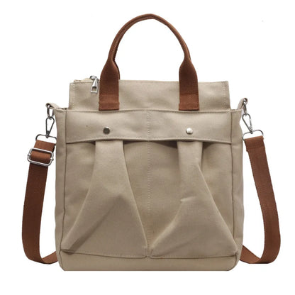 CFUN YA Fashion Trend Women Shoulder Bag Large Capacity Female Handbag Canvas Crossbody Bags Messenger Pack Totes Bolsos Mujer