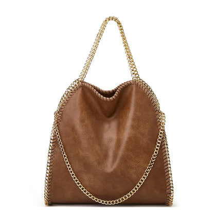 CFUN YA Fashion Trend Women Shoulder Bag PU Leather Female Shoulder Cross Bag Chain Lady Handbag Messenger Pack Totes Purse New