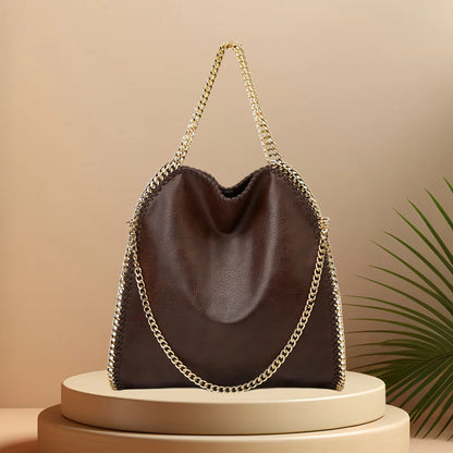 CFUN YA Fashion Trend Women Shoulder Bag PU Leather Female Shoulder Cross Bag Chain Lady Handbag Messenger Pack Totes Purse New