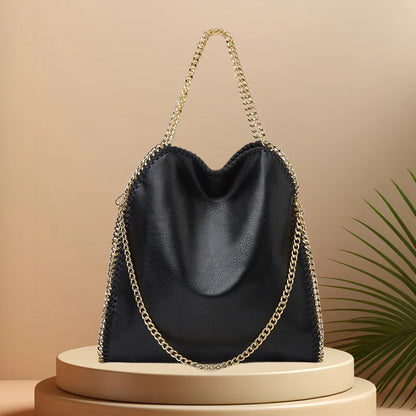 CFUN YA Fashion Trend Women Shoulder Bag PU Leather Female Shoulder Cross Bag Chain Lady Handbag Messenger Pack Totes Purse New