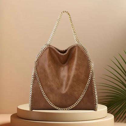 CFUN YA Fashion Trend Women Shoulder Bag PU Leather Female Shoulder Cross Bag Chain Lady Handbag Messenger Pack Totes Purse New