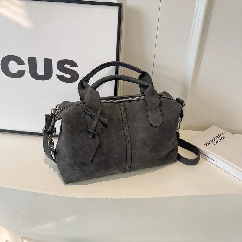CFUN YA Fashion Trend Women's Handbag Large Capacity Female Shoulder Crossbody Bag College Student Messenger Bag Tote Pack New
