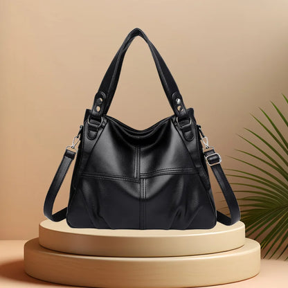 CFUN YA Fashion Trend Women's Shoulder Bag PU Leather Female Crossbody Bag Travel Handbag Mummy Messenger Bag Tote Shopping Bag
