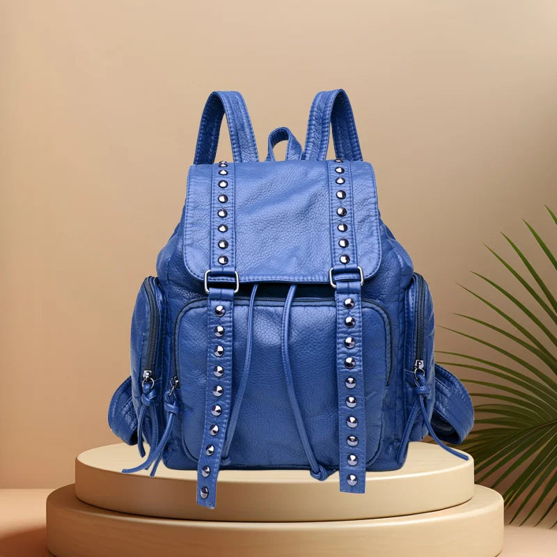 CFUN YA Fashion Women Backpack Real Leather Large Capacity Female Bagpack Travel Shoulder Bags Mummy Knapsack Mochilas Handbags