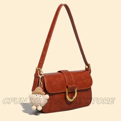 CFUN YA Fashion Women's Shoulder Bag PU Leather Female Crossbody Handbag Messeneger Pack Bolsas Femininas Frete Gratis Promoção