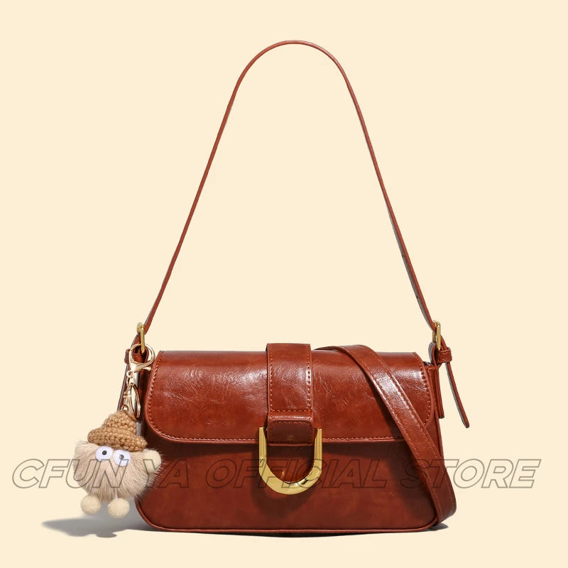 CFUN YA Fashion Women's Shoulder Bag PU Leather Female Crossbody Handbag Messeneger Pack Bolsas Femininas Frete Gratis Promoção
