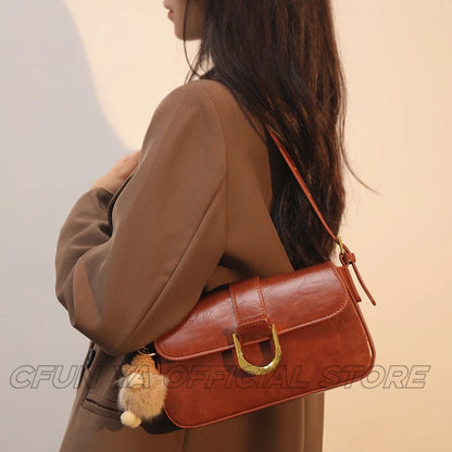 CFUN YA Fashion Women's Shoulder Bag PU Leather Female Crossbody Handbag Messeneger Pack Bolsas Femininas Frete Gratis Promoção