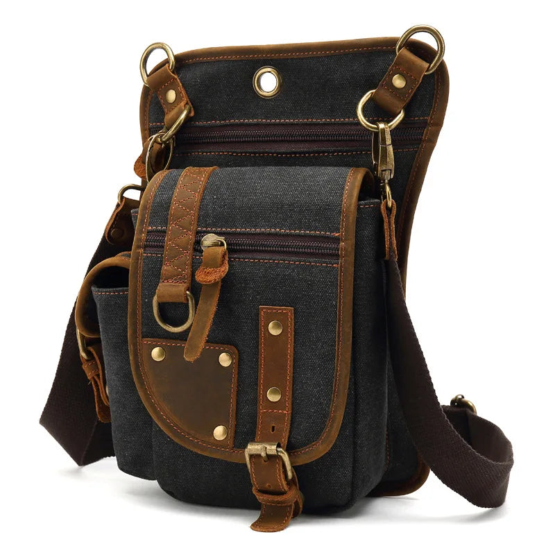 CFUN YA High Quality Tactial Leg Bag Multifunction Waist Pack For Women Men Cross Shoulder Bag Pochete riñoneras Para Hombre