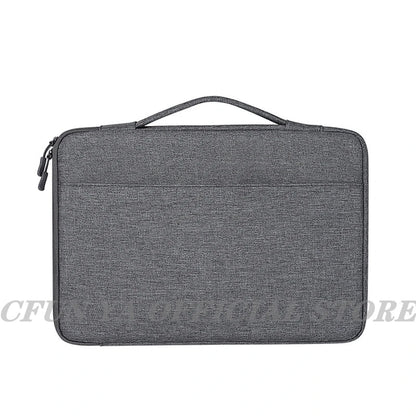 CFUN YA Laptop Bag Briefcases Notebook Case Tablet Sleeve Cover Bag 13 14 15 15.6  Macbook HP Dell Notebook Computer Handbag