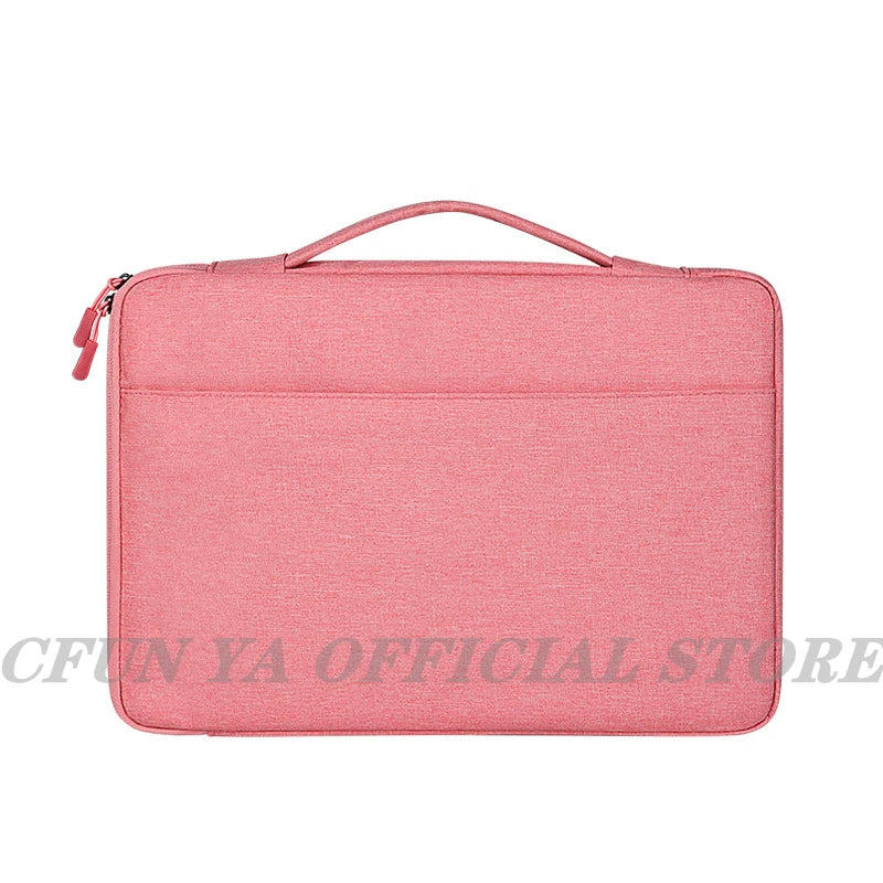 CFUN YA Laptop Bag Briefcases Notebook Case Tablet Sleeve Cover Bag 13 14 15 15.6  Macbook HP Dell Notebook Computer Handbag