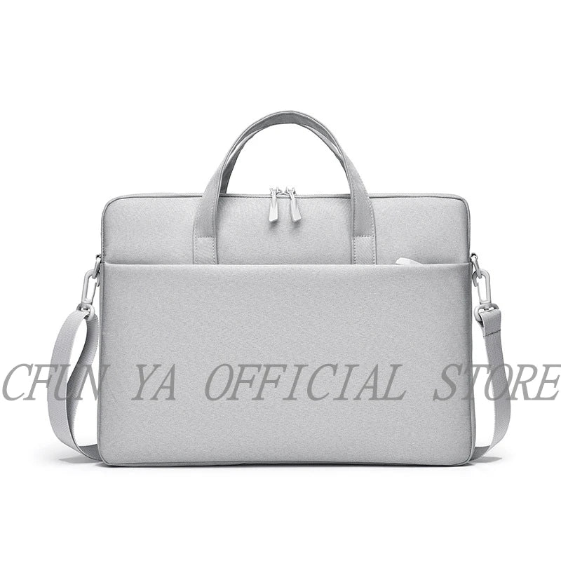 CFUN YA Laptop Sleeve Bag For Women Men Notebook Handbag Computer Bags 14 15.6 inch Laptops Case Unisex Messenger Crossbody Bags