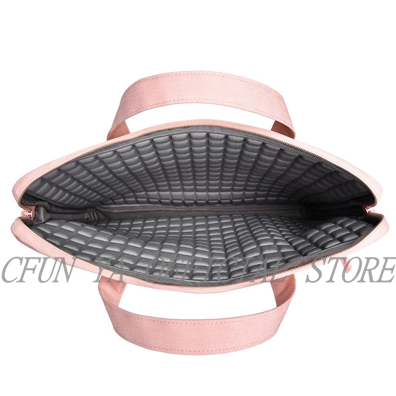 CFUN YA Laptop Sleeve Bag For Women Men Notebook Handbag Computer Bags 14 15.6 inch Laptops Case Unisex Messenger Crossbody Bags