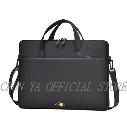 CFUN YA Laptop Sleeve Bag For Women Men Notebook Handbag Computer Bags 14 15.6 inch Laptops Case Unisex Messenger Crossbody Bags