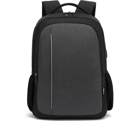 CFUN YA Large Men Backpack Laptop 15.6 Backpacks Gray High School Bags Teen College Student Back Pack Multifunctional Bagpack