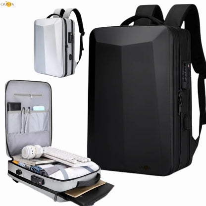 CFUN YA Luxury 2023 Hard Shell Backpack Men Women 15.6/17.3 Laptop Backpacks Business Rucksack Unisex Bagpack рюкзак Mochilas