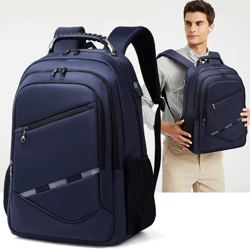 CFUN YA Luxury 2023 Men's Business Backpack Multi-functional USB Laptop Backpack Large 17 Inch Computer Bag Travel Back Pack