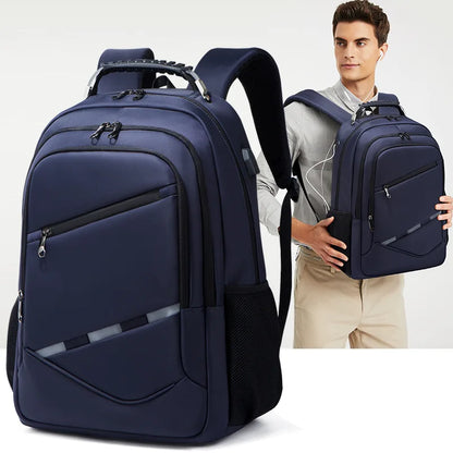CFUN YA Luxury 2023 Men's Business Backpack Multi-functional USB Laptop Backpack Large 17 Inch Computer Bag Travel Back Pack