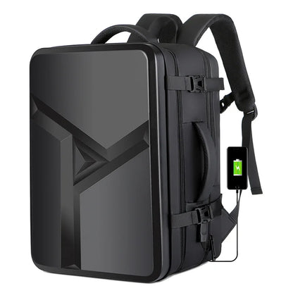 CFUN YA Luxury 2023 Scalable Large 17.3 Inch Laptop Backpack Women Men Business Back Bag Hard Shell College Bagpack USB Backpack