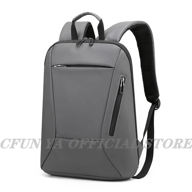 CFUN YA Luxury 2023 Slim Business Backpack For Men Lightweight 15.6 Laptop Backpacks Waterproof Male Schoolbag Causal Rucksack