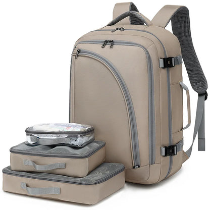 CFUN YA Luxury 4 In 1 Business Backpack For Men Women Large 17.3 Laptop Bag Backpacking Outdoor Trekking Bagpack Travel Rucksack
