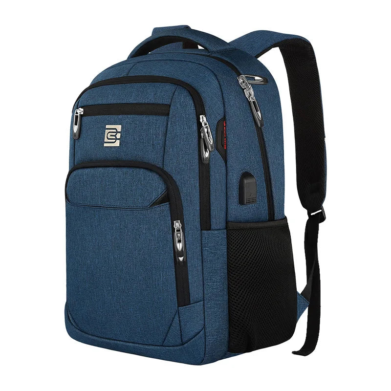 CFUN YA Luxury Backpacks Men Laptop Bagpack Multifunctional USB WaterProof Big Capacity Daily Work Business Back Pack Rucksack