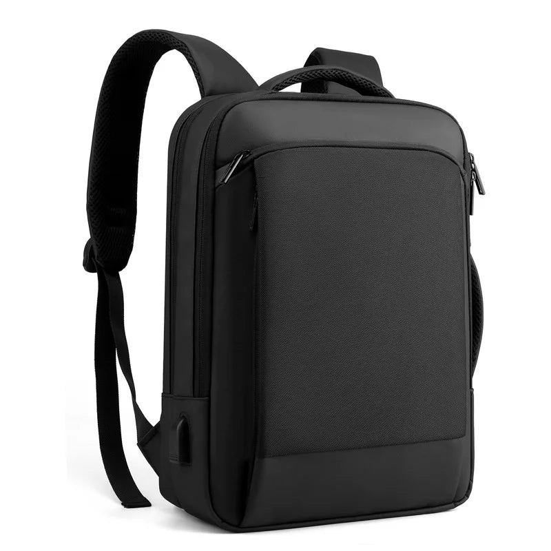 CFUN YA Luxury Black Men Travel Backpack Nylon 15.6 Inch Laptop Backpacks Multi-function Teenager Boys Handbag Schoolbag Bagpack