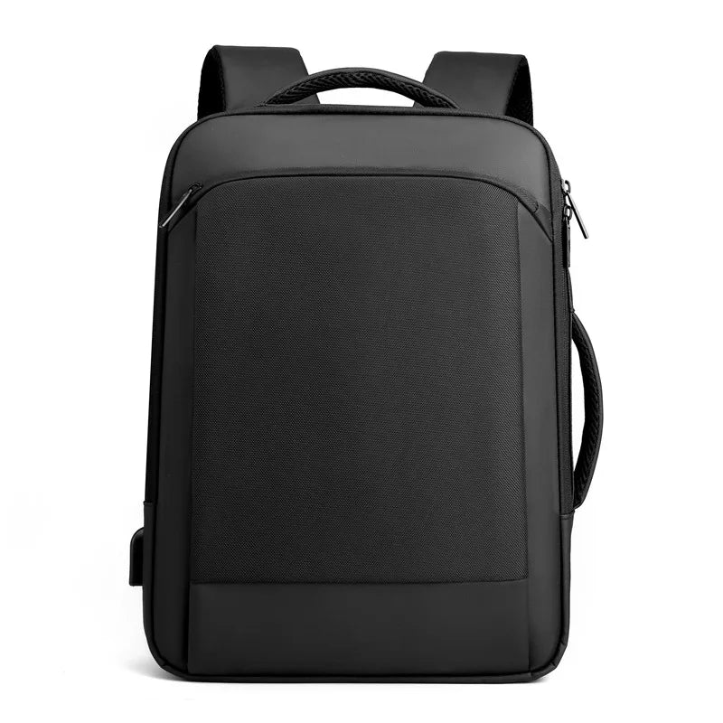 CFUN YA Luxury Black Men Travel Backpack Nylon 15.6 Inch Laptop Backpacks Multi-function Teenager Boys Handbag Schoolbag Bagpack