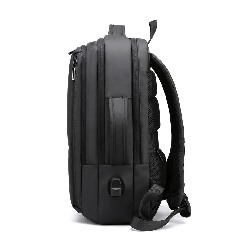 CFUN YA Luxury Business Backpack 15.6 Laptop Backpacks Large Capacity Travel Bagpack USB Charge Schoolbag For Students Men Bag